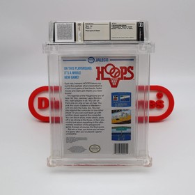 NES Nintendo HOOPS BASKETBALL - WATA GRADED 9.0 A! NEW & Factory Sealed +H-Seam!