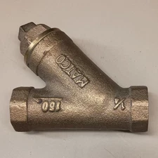 1/4" FIP Y-Strainer Brass Bronze 150 Max Presser