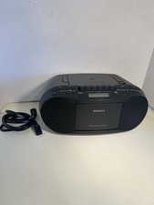 Sony CFD-S70 Portable CD/Cassette Boombox - Tested and Working