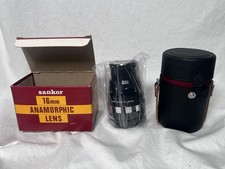 NIB Sankor 16 mm Anamorphic Lens 16 C Japan Unopened Sealed New Old Stock