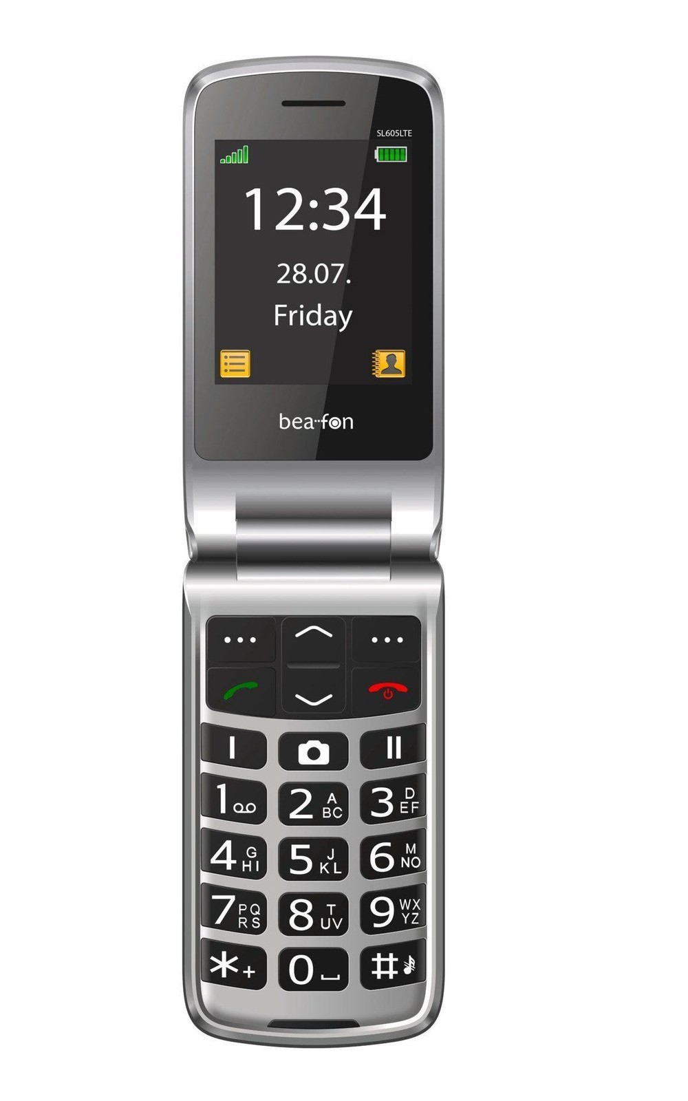 Beafon SL 605 2G schwarz/silber - Modell 2025 #1907281