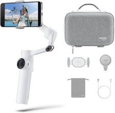 Insta360 Flow 2 On-the-Go Bundle White - AI Phone Gimbal Tripod