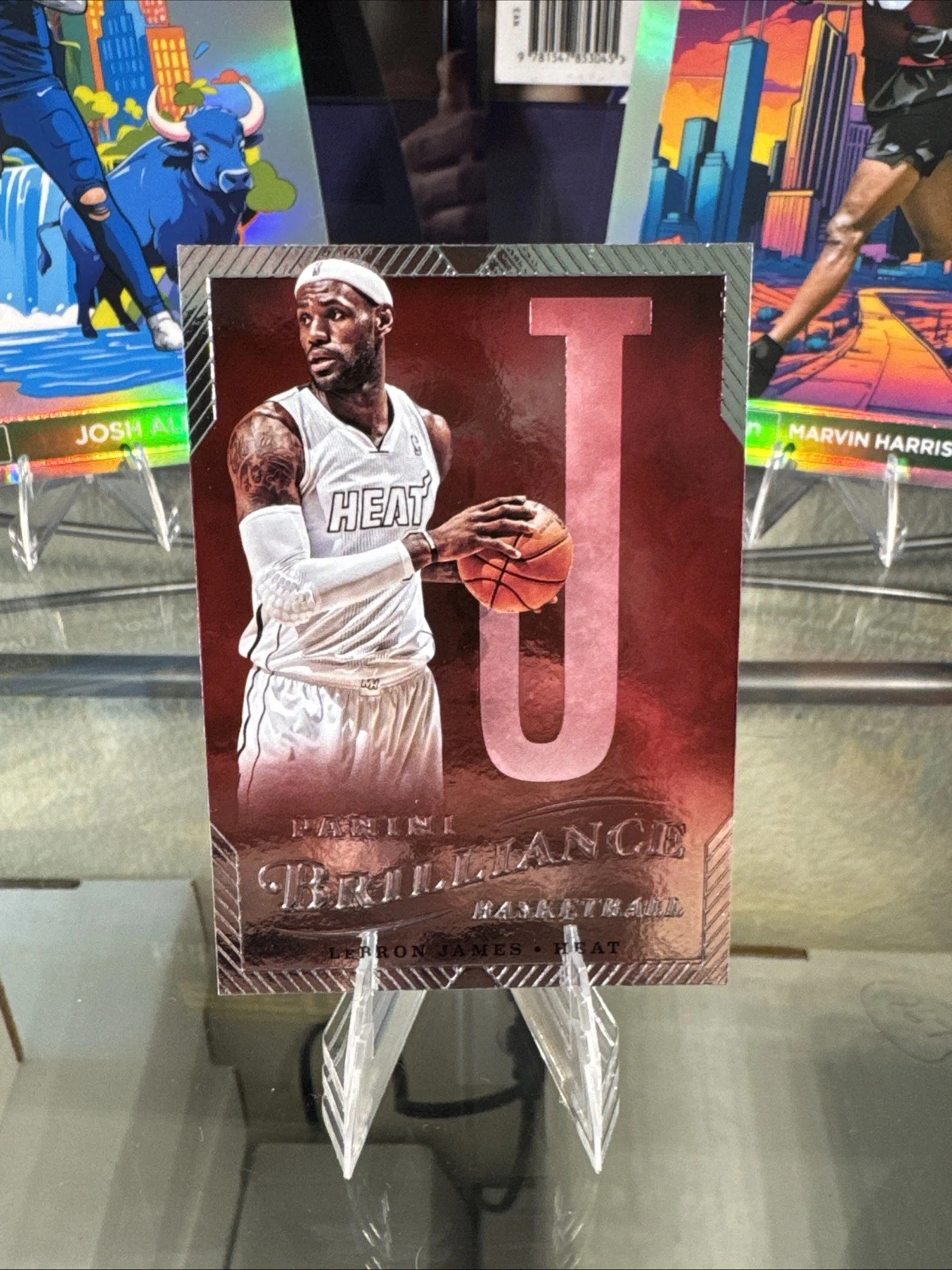 Lebron James trading card