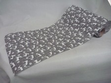 Black Ginger Grey White Reindeer Runner Rectangular Christmas Table 28 x 270cm