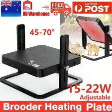 Chick Brooder Heating Plate 27×27CM Adjustable Chicken Coop Brooding Heater AU