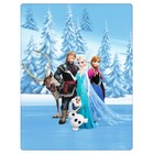 Frozen Die Eiskönigin Decke Rentier Sven | 130x170 cm | Tagesdecke Kuscheldecke