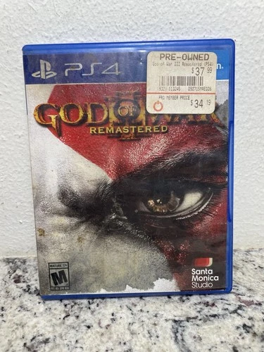 God of War III Remastered - Sony PlayStation 4 Ps4