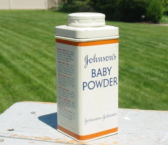 Vintage Johnson’s Baby Talcum Powder Tin 9 oz 3/4 Full Can Container USA Old
Opens in a new window o