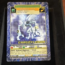 2001 Bandai Digimon Digi Battle Gargoylemon BO-187