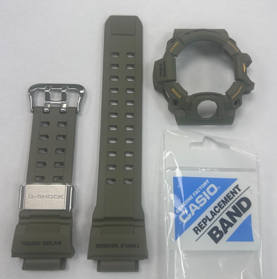 Casio G-SHOCK GW-9400-3 Resin STRAP AND BEZEL GREEN RANGEMAN GW