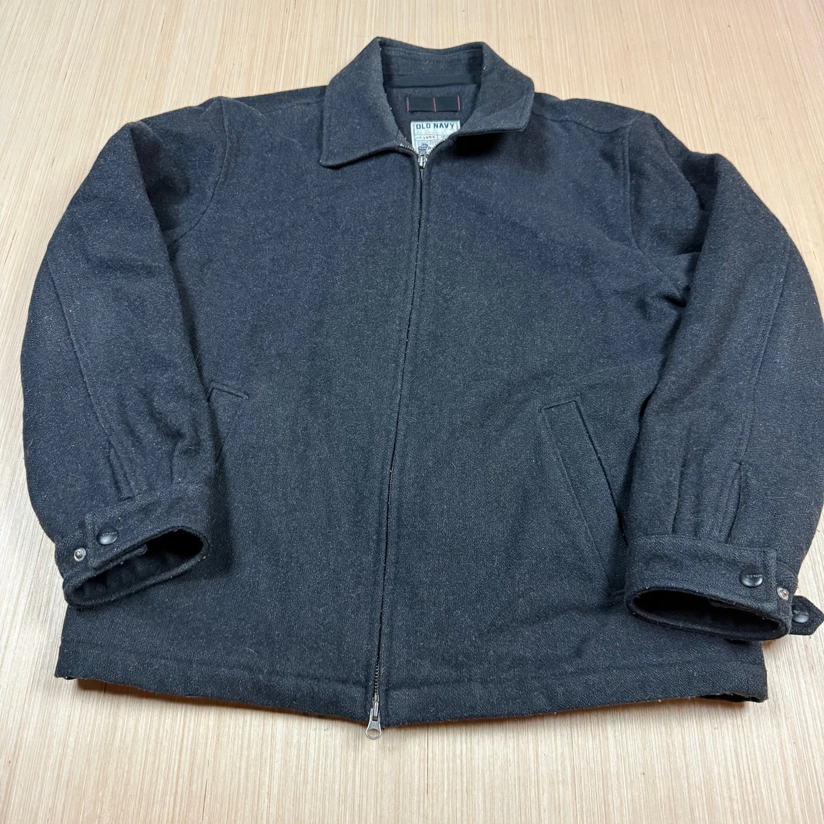 00s OLD NAVY Wool Jacket charcoal Mサイズ $_57.JPG?set_id=8800005007