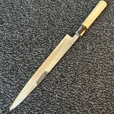 Kanematsu Yanagiba Japanese Kitchen Sashimi Knife Blue Steel 270mm Sharpened