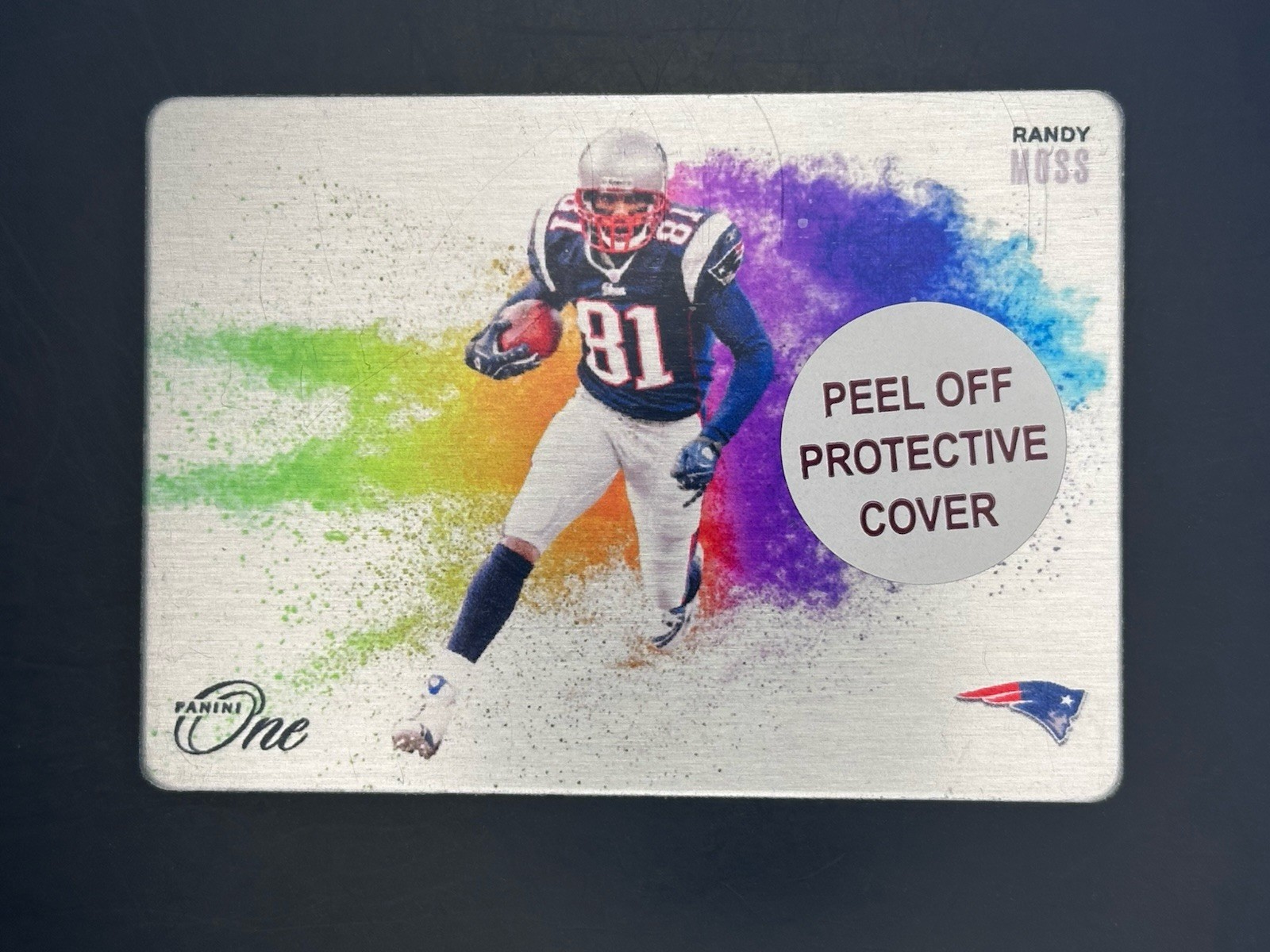 2024 Panini One Randy Moss Colorblast