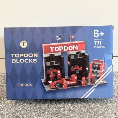 Topdon Bausteine Rennwagen Boxenstopp F1 Set Brandneu