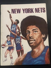 1974 75 ABA NBA New York NETS Kentucky COLONELS Program JULIUS ERVING Dr J Artis