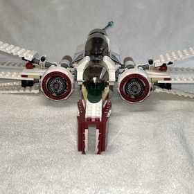 LEGO Star Wars ARC-170 Starfighter 7259 2005 100% Complete Build Partial Figs