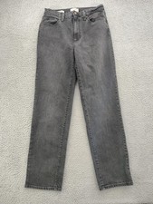 Universal Thread Jeans Women 8R Gray High Rise 90s Straight Denim Casual
