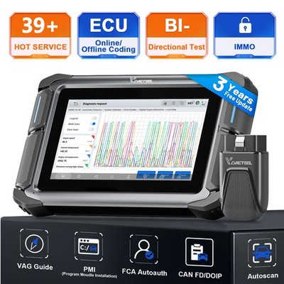  2026 VDIAGTOOL VD70S Bidirectional Car Diagnostic Scanner Tool ECU Coding IMMO