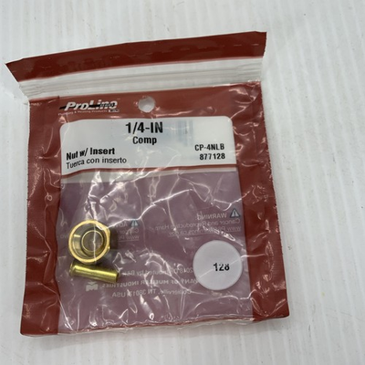 #ad #ad Proline 1 4 IN Comp Nut W Insert CP 4NLB 87712 {20} $1.51