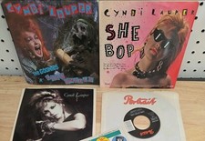 Vintage Cyndi Lauper 80s Memorabilia Lot Records Star Hits Magazine