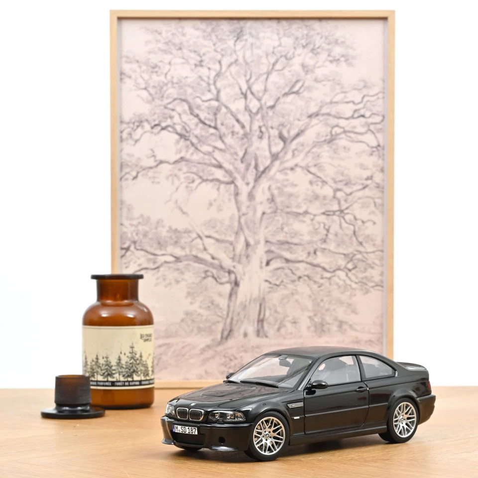 Norev BMW M3 CSL 2003 Saphir Noir 1/18 183017 0925 18 - Photo 4/4