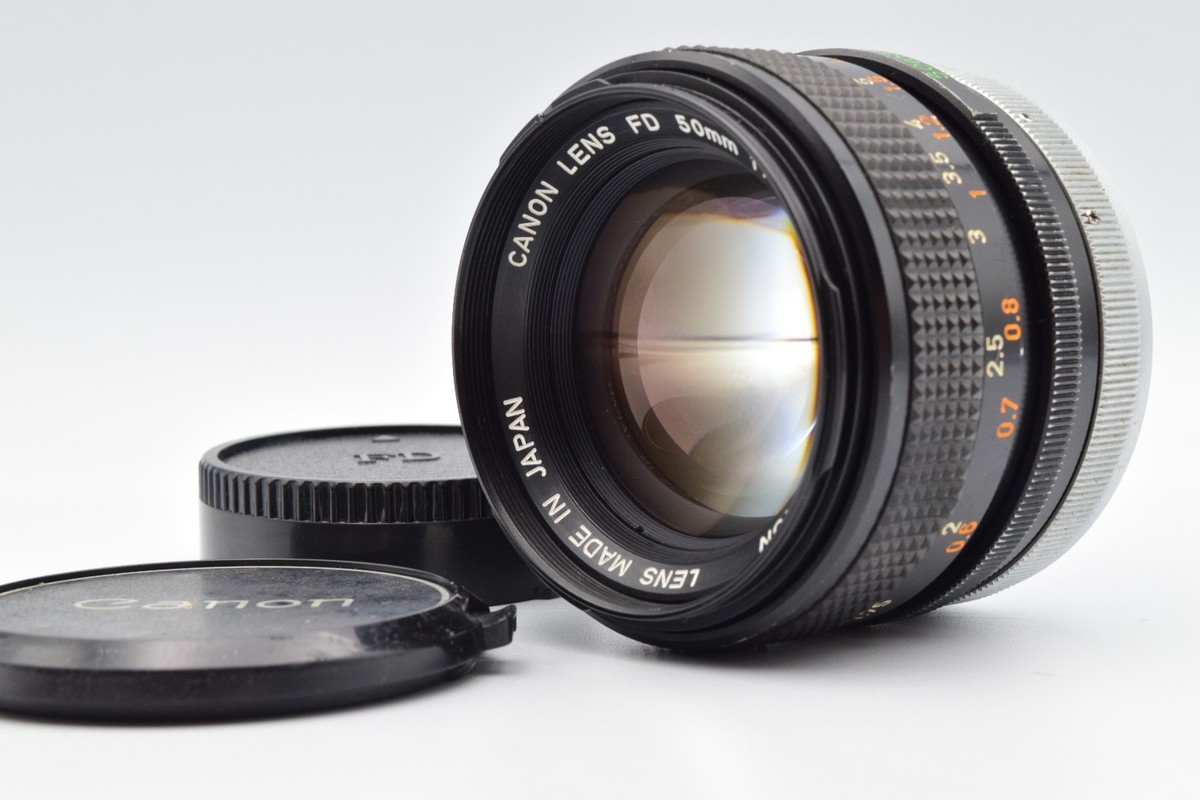 Near MINT ] Canon FD 50mm f1.4 S.S.C . MF Standard Lens From