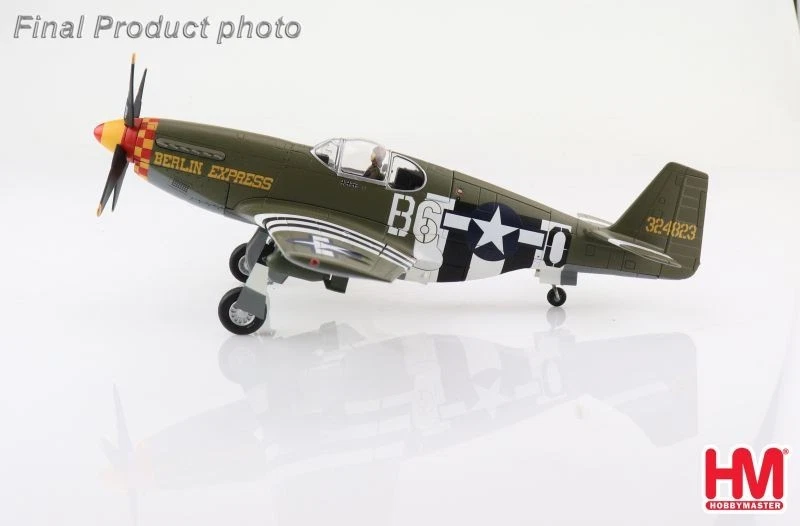 Hobby Master 1:48 HA8514 P-51B Mustang "Berlin Express" William Overstreet, 1944 - Imagen 3 de 4