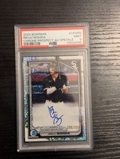 Rikuu Nishida 2024 Bowman Chrome Speckle 1st Auto /299 PSA 9