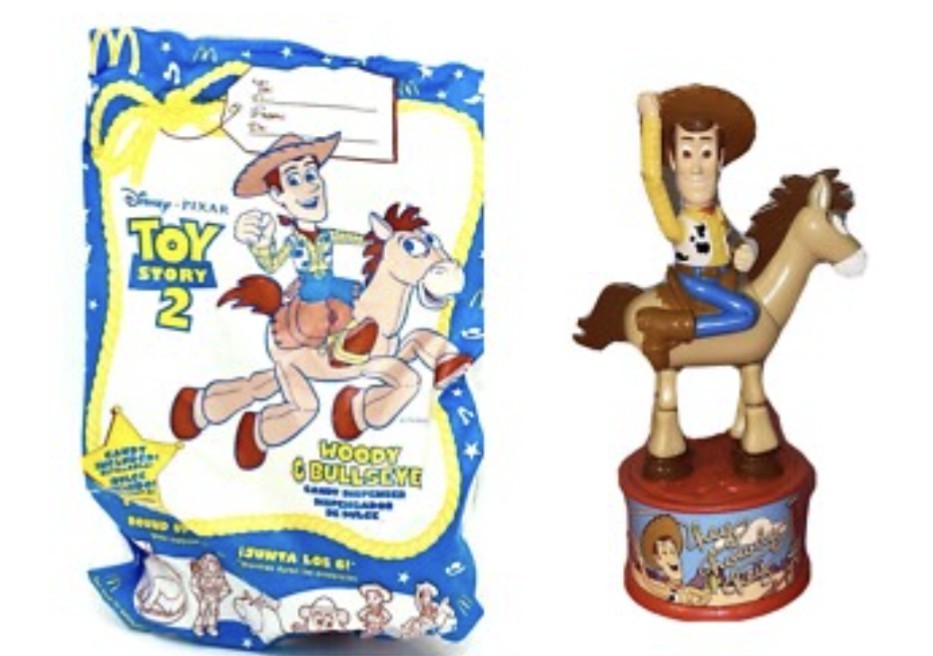 Toy Story 2 Sealed 1999 Candy Dispenser McDonalds Happy Meal Toy