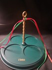 1989 Hallmark Christmas Carousel Horses Ornamental Display Base. — photo 3