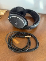 Sennheiser HD558 Headphones, Felt Padding, 6.35mm To 3.5mm Cables Included