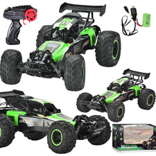 Voiture de course télécommandée RC avec batterie rechargeable USB