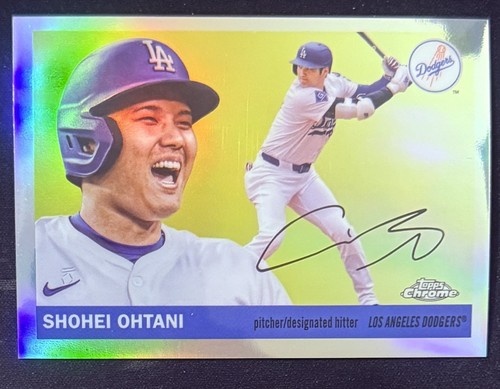 2025 Topps Chrome Platinum Shohei Ohtani #17 Image Variation (READ Defects)