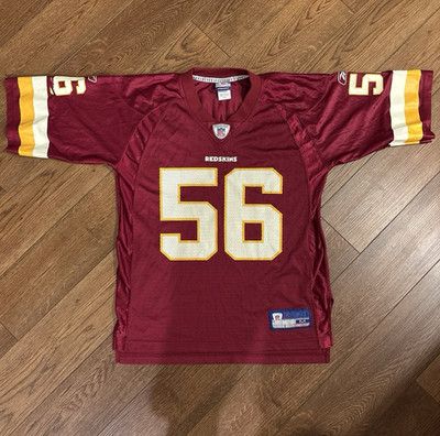 Vintage Y2K Washington Redskins Lavar Arrington Reebok NFL Jersey Mens Medium