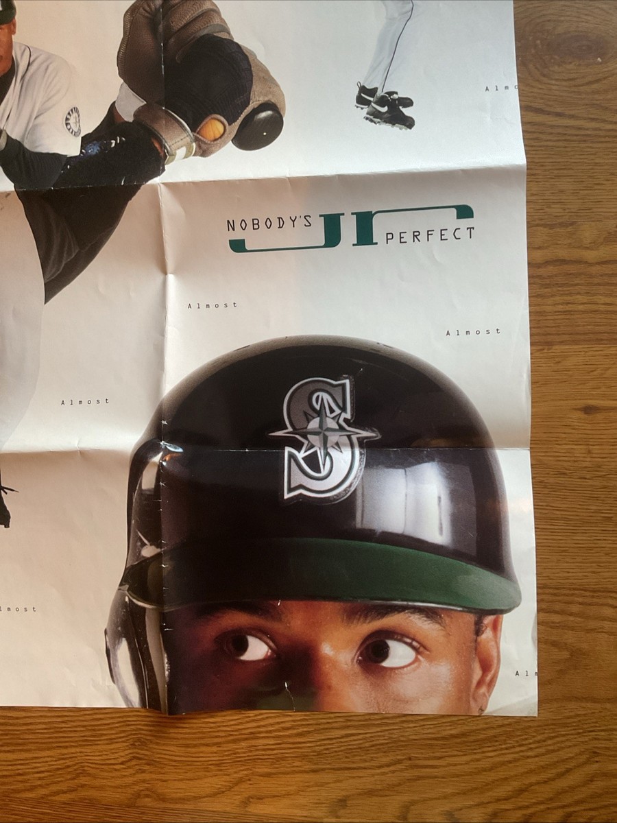 ヴィンテージポスター☆NIKE☆ Ken Griffey Jr.☆貴重未使用品☆ Vintage Ken Griffey Jr Nike poster Nobody's Perfect Full Size 1994
