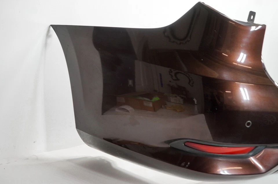 Panel de cubierta de parachoques trasero 16-20 Infiniti QX60 Luxe OEM CAS, Mocha Almond 5109 Foto 3 de 4