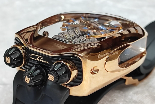 ANDREW TATE JACOB & CO BUGATTI CHIRON WATCH WITH BOX - PASSPORT & SIGNED PHOTO - 第 17/24 張圖片