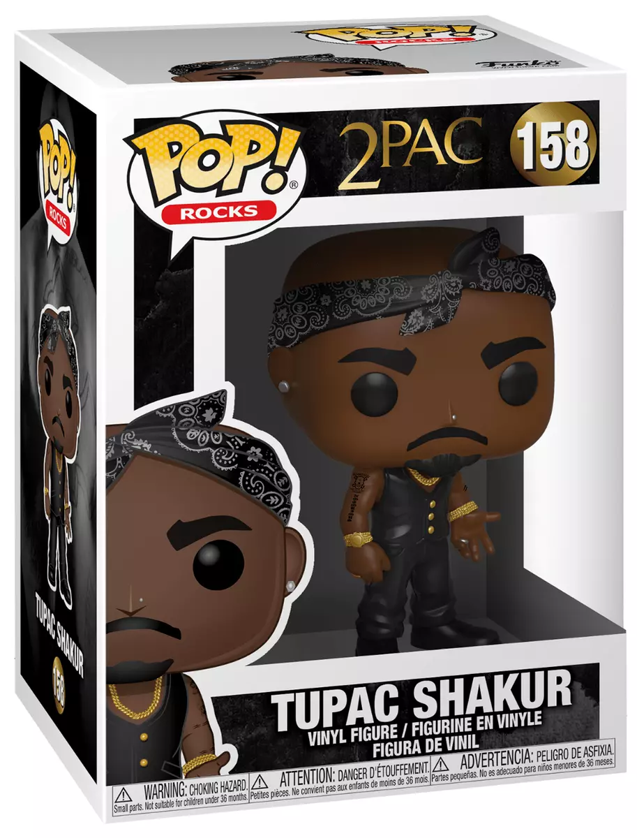 Tupac Shakur 2Pac Rap Hip Hop POP! Rocks #158 Vinyl Figure Funko