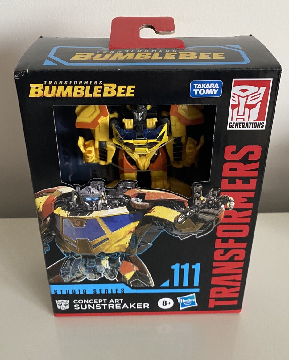 Transformers Studio Series Deluxe Bumblebee 111 Concept Art Sunstreaker Hasbro