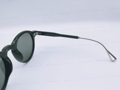 MOSCOT MILTZEN-TT Black Silver Frame Black Lenses Sun Glasses 46
