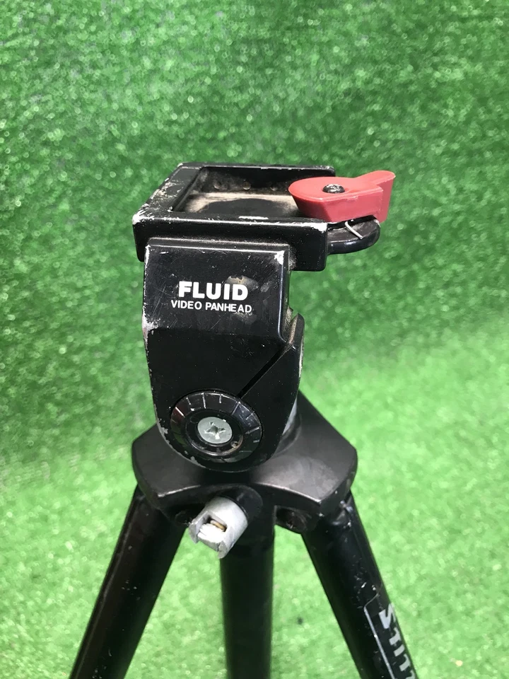 Trípode Stitz Video CV230BQ con cabezal fluido como está rápido envío gratuito oscuro Foto 2 de 4