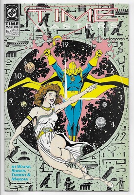 Time Masters #1 & 6 DC COMIC BOOK LOT Rip Hunter Booster Gold Doctor ...