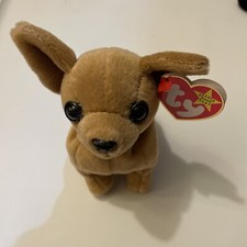 TY Beanie Baby - MWMT - TINY the Dog - Retired