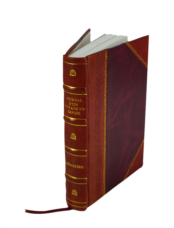 Leather Bound 1818 Travel Journal of Savoie and Southern France-image