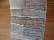 Vintage Simplicity 4740 B&uuml;gelbild Stickerei Transfer A-Z Initialen Alphabet 1,9 cm