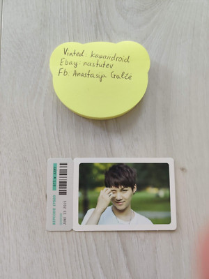 BTS Official 2nd Muster ZIP 17520 Suga Yoongi photo card ticket | eBay
