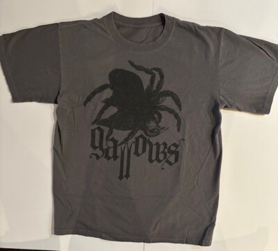 GALLOWS - Spider/bird logo. Grey and black t shirt. Never worn. Small/ Medium. 