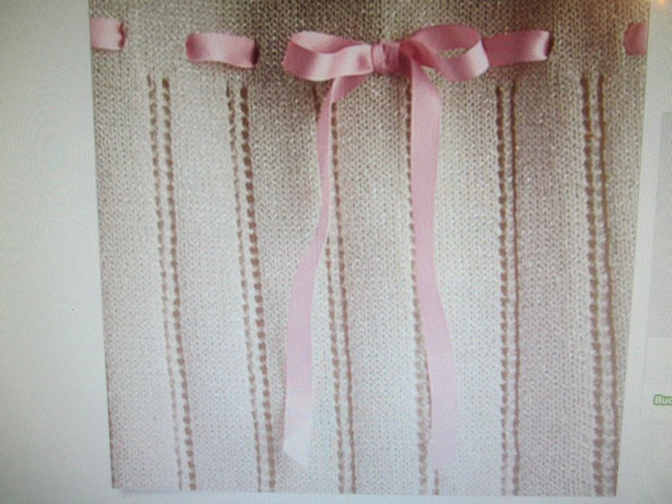 American Girl CL BITTY BABY FANCY SWEATER DRESS Size 5 NEW Holidays Silver - Image 2 of 3