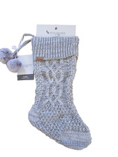 KOOLABURRA UGG Carla Grey KNIT STOCKING New With Tags Christmas Stocking