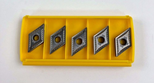 BOX of 5 - Kennametal, DNMG431MS, DNMG150404MS, K313 MS Medium Sharp Insert - Picture 2 of 3